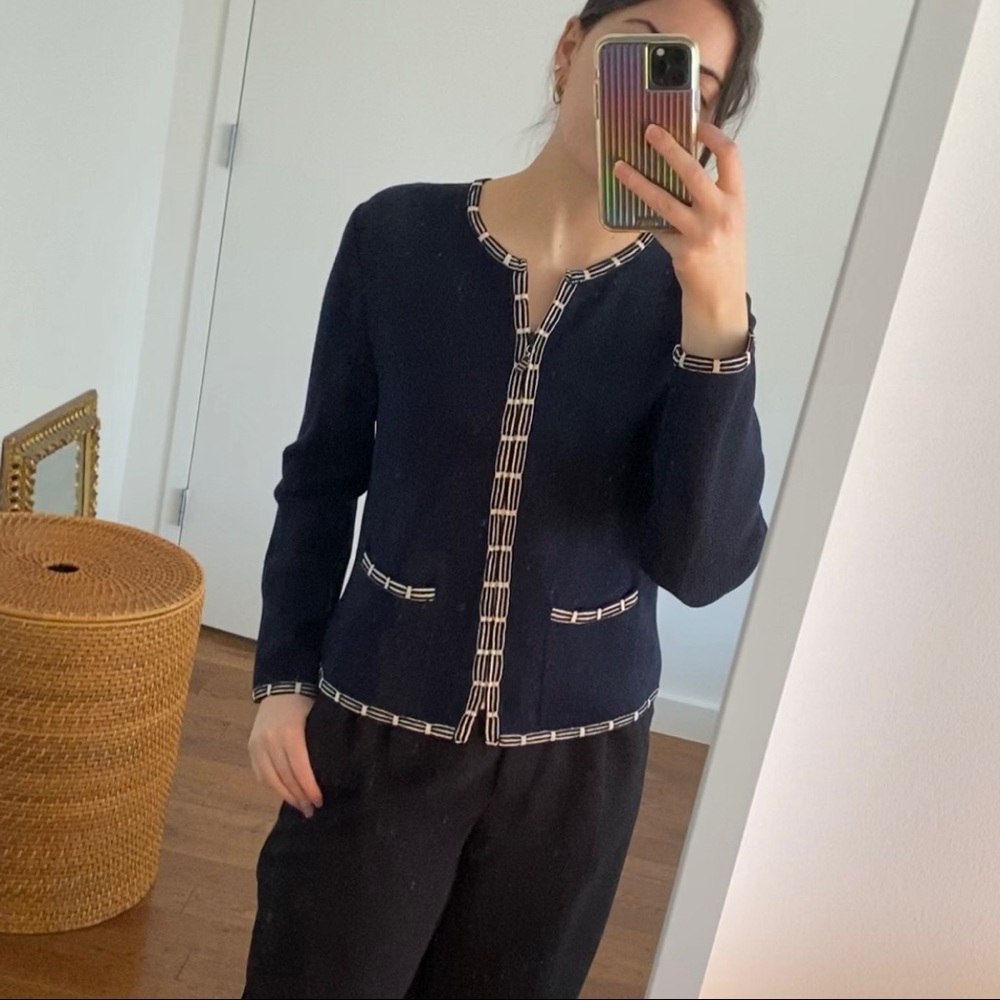 St. John Basics | Zip Up Cardigan / Jacket